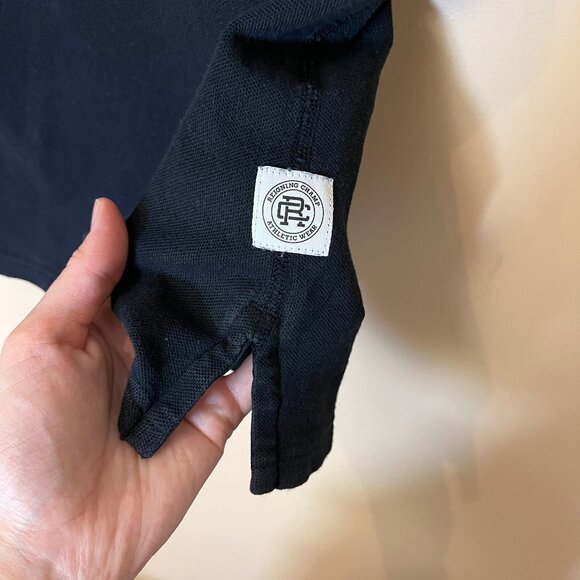 Reigning Champ Short Sleeve Snap Button Polo Shirt - Men's Size M - Picture 3 of 8